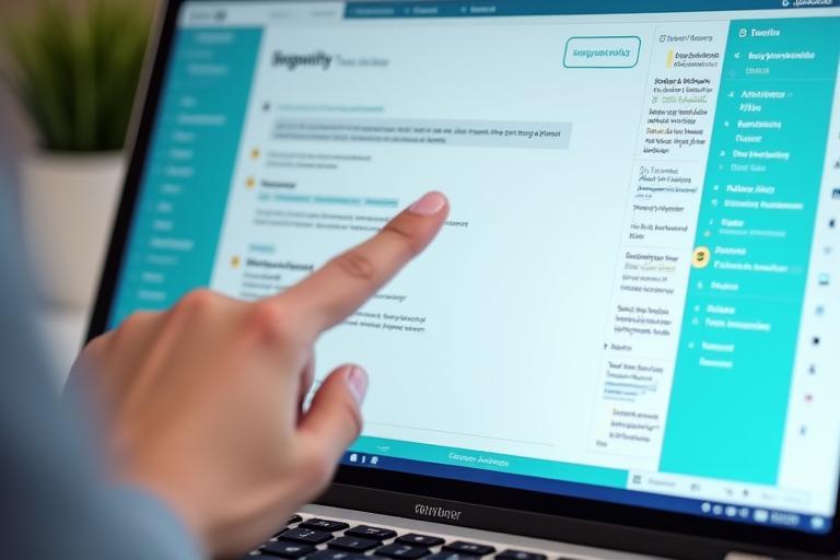 A user interface demonstrating draggable elements for custom journal template creation, with AI prompt suggestions in a sidebar.