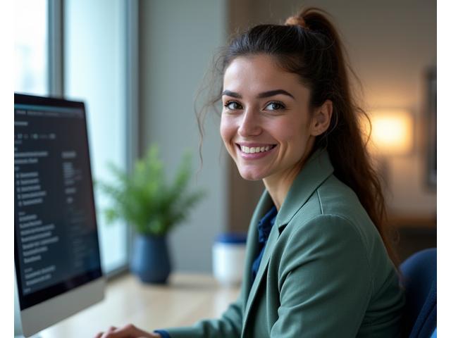 Professional customer support representative helping a client, symbolizing privacy assistance and contact.