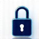 A padlock icon with intertwining lines, representing robust security frameworks