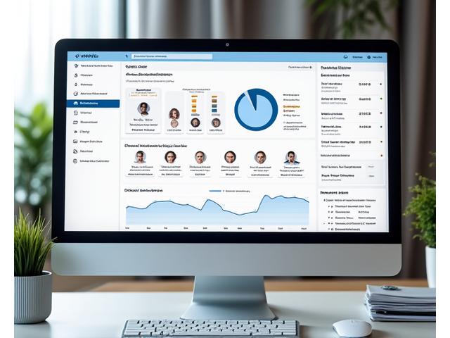 Team performance dashboard displaying individual and group productivity metrics, with color-coded charts for quick analysis.